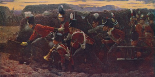 'The Forlorn Hope At Badajos', 1906. Artist: Vereker Monteith Hamilton.