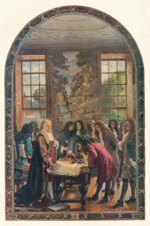 The founding of the Bank of England, 1694 (1905).  Artist: Unknown.