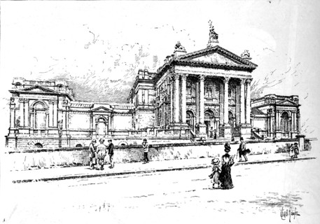 The Tate Gallery (National Gallery of British Art), 1906. Artist: Unknown.