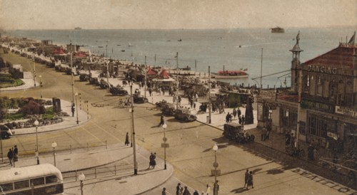 Clarence Esplanade and Pier, Southsea, Hampshire, c1930s. Artist: Unknown.
