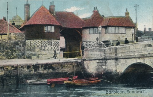 The Barbican, Sandwich, Kent, c1905.  Artist: Unknown.