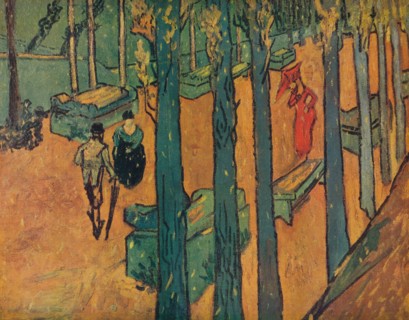 'Le Aliscamps', 1888. Artist: Vincent van Gogh.