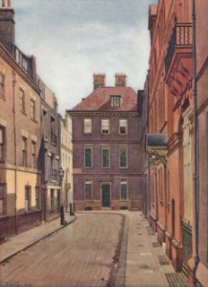 'Judge Jeffrey's House, Delahay Street, Westminster', London, c1880 (1926).  Artist: John Crowther.