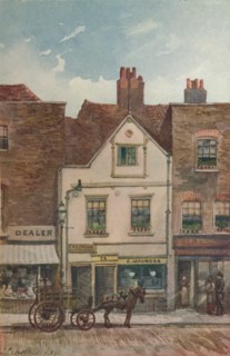 View of no 72 Cheyne Walk, Chelsea, London, 1883. Artist: John Crowther.