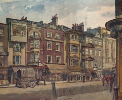 Nos 412-418 Strand, Westminster, London, 1887 (1926). Artist: John Crowther.