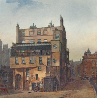 View of a house, Cecil Street, Westminster, London, 1882. Artist: John Crowther.