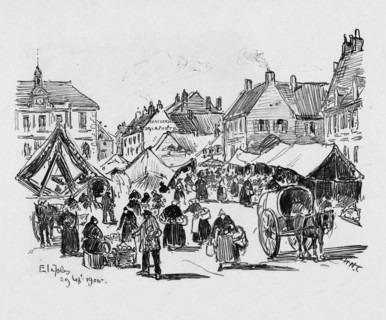 'Etaples', c1906. Artist: William Henry Charlton.