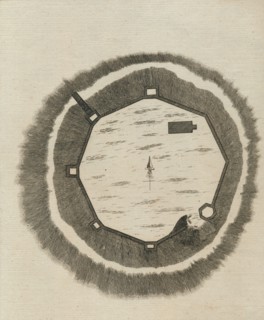 'Plan of Oxford Castle', 1786. Artist: Thornton.
