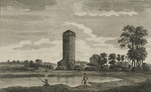 'An Ancient Water Tower, in Hampshire', 1786. Artist: Sparrow.