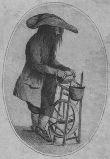 'A Sketch of a Knife Grinder', 1753. Artist: Unknown.
