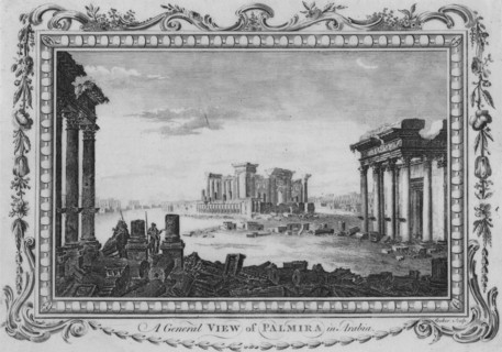 'A General View of Palmira in Arabia', c1770. Artist: Edward Rooker.