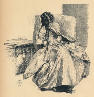 'A Reverie', c1900. Artist: Joseph Walter West.