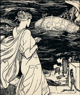 'The Queen of the Magic Clew', c1900. Artist: John Dickson Batten.