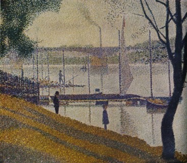 'Le Pont de Courbevoie', 1886. Artist: Georges-Pierre Seurat.