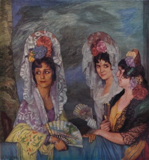 'Le Balcon', c1931. Artist: Ignacio Zuloaga.