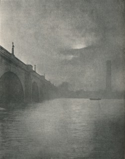 'Waterloo Bridge', 1877. Artist: Frederick Hollyer.