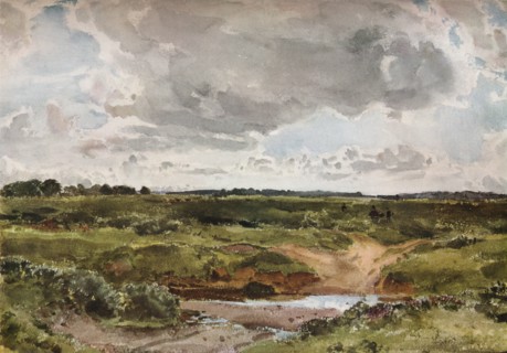 'Southwold Common in August', c1889. Artists: Otto Limited, Thomas Collier.