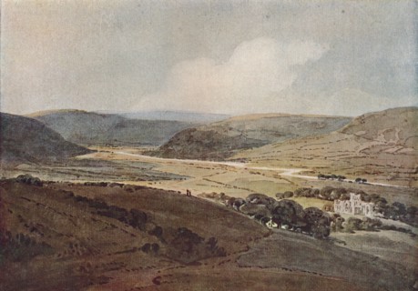 'The Valley of the Aire', c1800. Artist: Thomas Girtin.