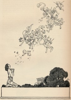 'Half title to A Midsummer Night's Dream', 1914. Artist: W Heath Robinson.