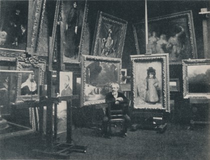 'Carolus Duran in his Studio', c1897. Artist: Unknown.