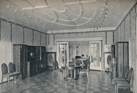 'House Near Bielefeld, The Dining Room', c1912. Artist: Unknown.