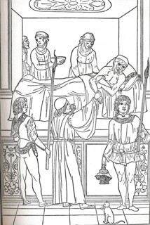 'Ketham: Fasciculus Medicinae, Venice, 1493, The Treatment Of The Plauge', c1493. Artist: Unknown.