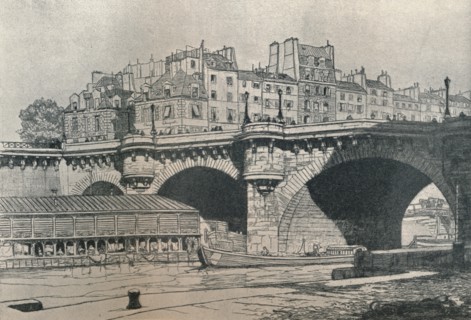 'Pont Neuf, Paris', c1911.