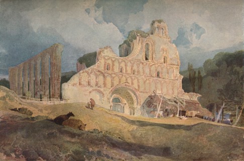 'St. Botolph's Priory, Essex', c1806. Artist: John Sell Cotman.