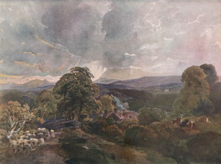 'Sackbridge Hall, Near Lowther', c1928. Creator: Peter de Wint.