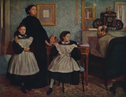'La Famille Bellelli', c1867. Artist: Edgar Degas.