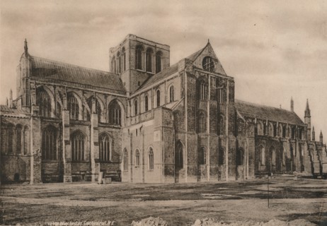 Winchester Cathedral, Hampshire, early 20th century(?). Artist: Unknown.