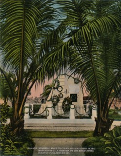 Monument to Cuban medical students executed by the Spanish in 1871, Havana, Cuba, c1920. Artist: Unknown.