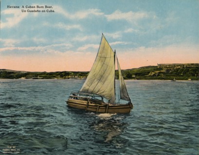 A Cuban bumboat, Havana, c1920. Artist: Unknown.