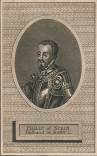 King Philip II of Spain, husband to Queen Mary I, 1793. Artist: Unknown.
