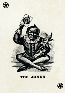 The Joker from a deck of Goodall & Son Ltd. playing cards, c1940. Artist: Unknown.