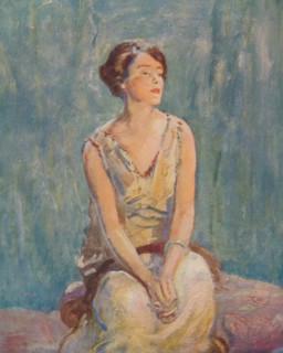 'A Portrait', c1922, (c1932). Artist: Ambrose McEvoy.