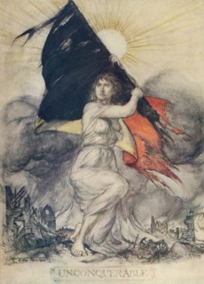 'Unconquerable', c1914, (1914). Artist: Arthur Rackham.