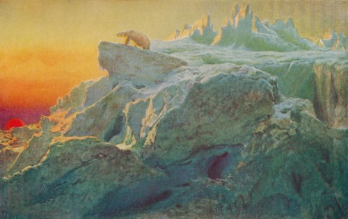 'Beyond Man's Footsteps', c1894, (1928). Artist: Briton Riviere.