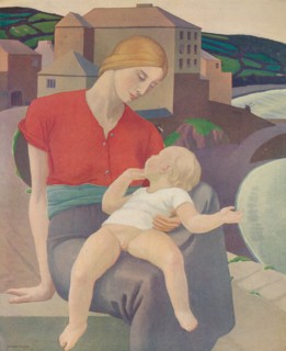 'The Virgin of the Harbour', 1915, (c1932). Artist: Ernest Procter.