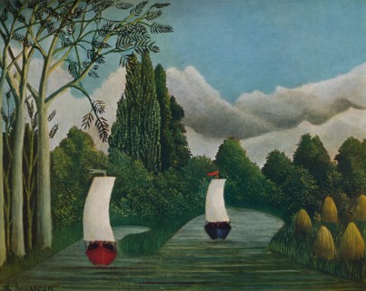 'Banks of the Oise', 1905. Artist: Henri Rousseau.