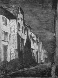 'Street at Saverne', 1858, (1903). Artist: James Abbott McNeill Whistler.