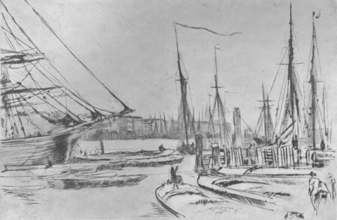 'A Sketch from Billingsgate', 1878, (1904). Artist: James Abbott McNeill Whistler.
