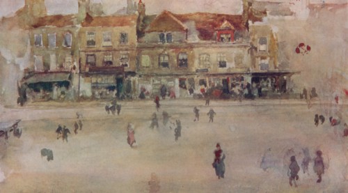 'Chelsea Shops', c1855, (1904). Artist: James Abbott McNeill Whistler.