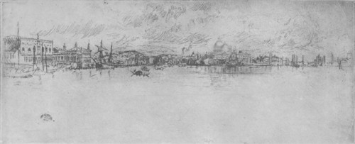 'Long Venice', c1880, (1904). Artist: James Abbott McNeill Whistler.