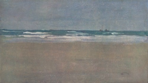 'The Angry Sea', 1884, (1904). Artist: James Abbott McNeill Whistler.