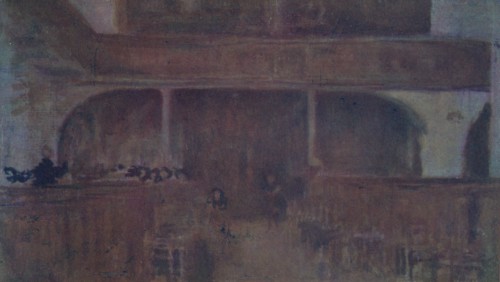'The Cure's Little Class', c1879, (1904). Artist: James Abbott McNeill Whistler.