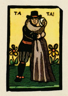 The First Revival of the Chap-Book Style', 1885, (1946). Artist: Joseph Crawhall.