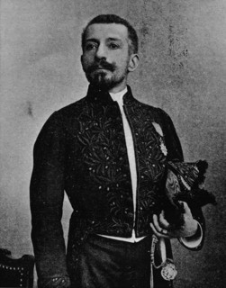 'Pierre Loti in the uniform of a member of the Academie Francaise', 1892, (1903). Creator: Louis Marie Julien Viaud.