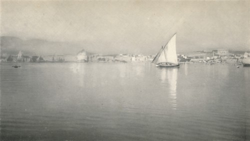 'In the Harbour, Palma, Majorca', c1927, (1927). Artist: Reginald Belfield.