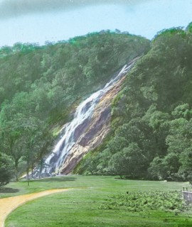'Powerscourt Waterfall, Co. Wicklow', c1910. Artist: Unknown.